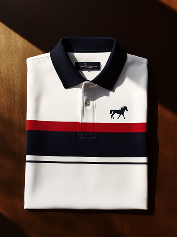 Camisa polo ejecutivo casual Button de manga corta para hombre