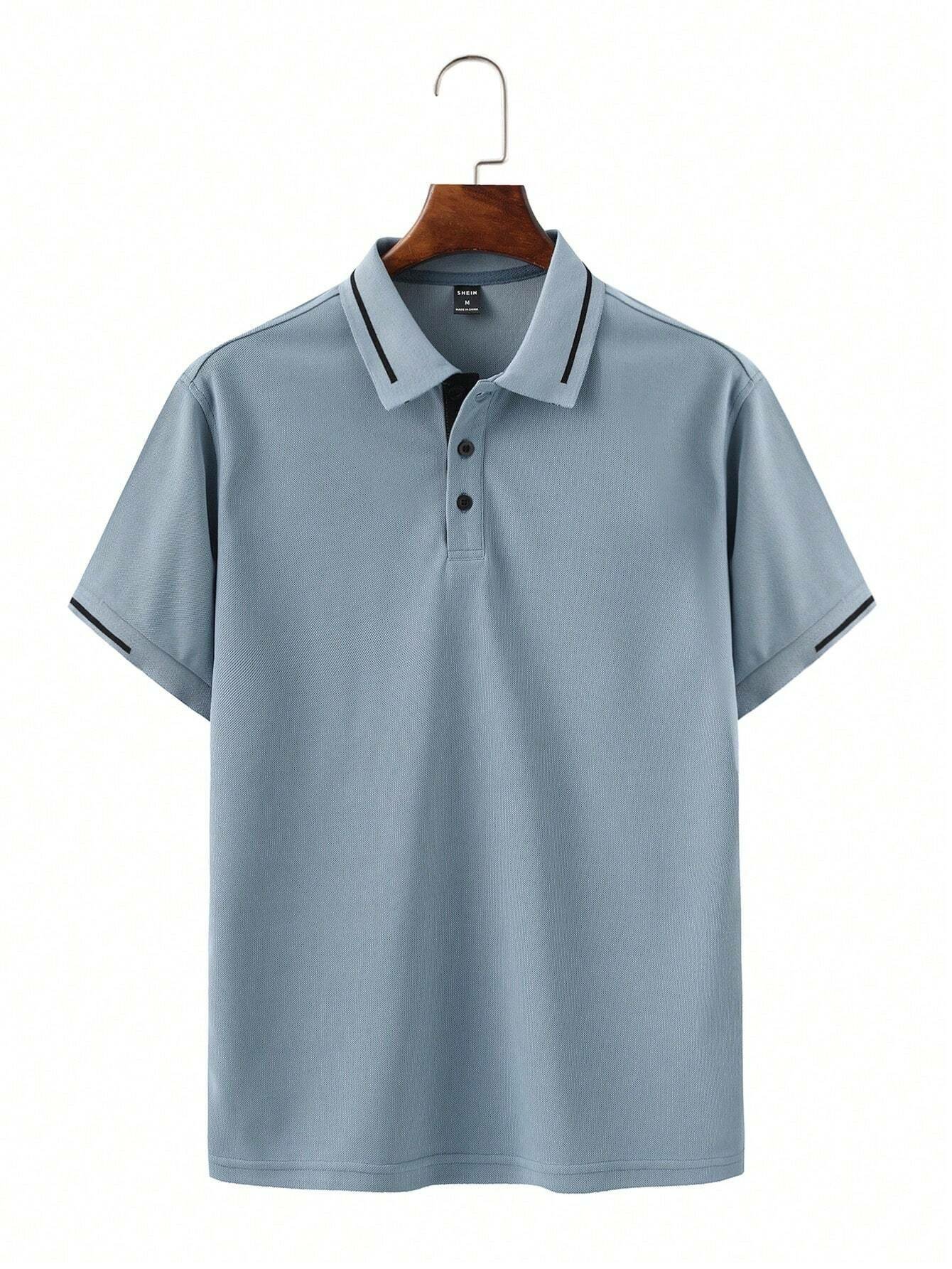 Camisa polo casual para hombre