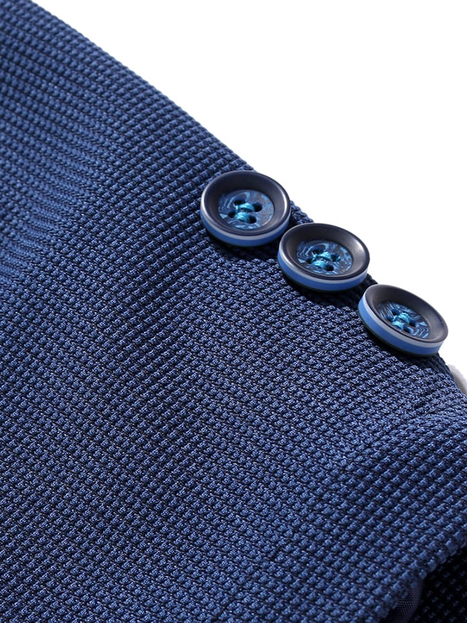 Saco casual de moda Two Button Waffle para hombre