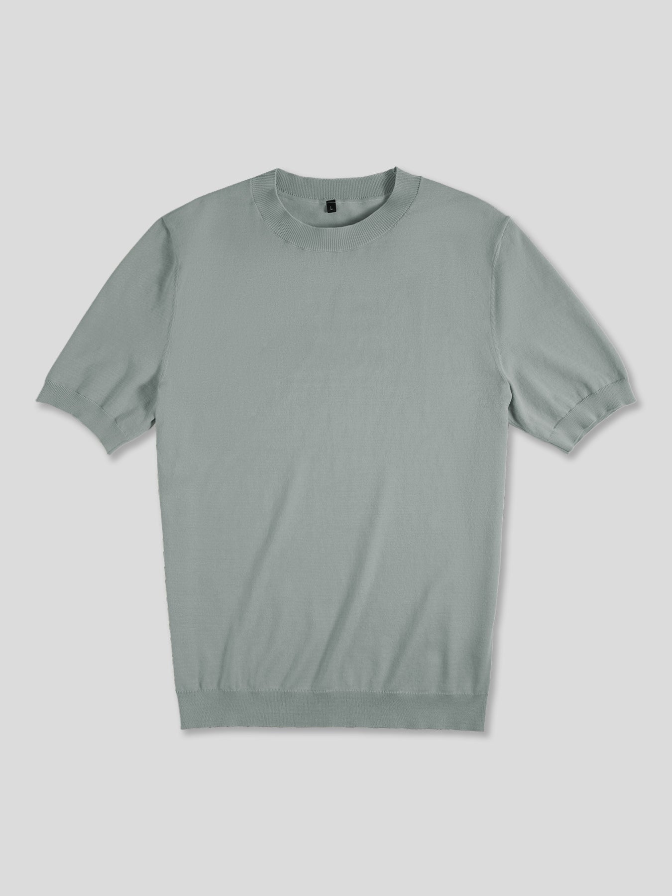 Camiseta Gentletejido de manga corta tejidoted