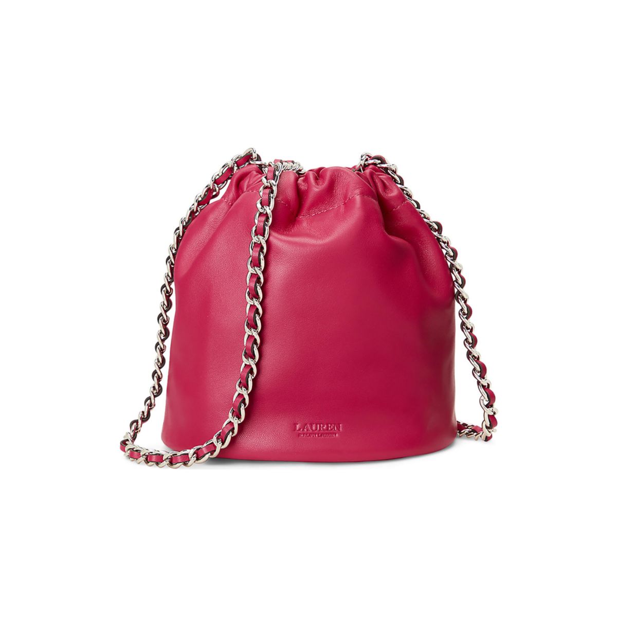Nappa Leather Medium Emmy Bucket Bag - 5