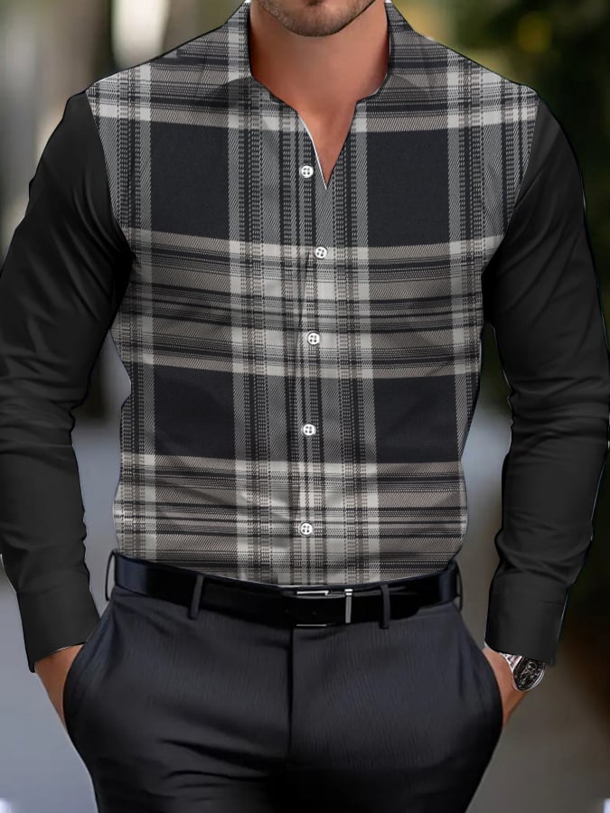 Camisa ejecutivo Style estampado para hombre