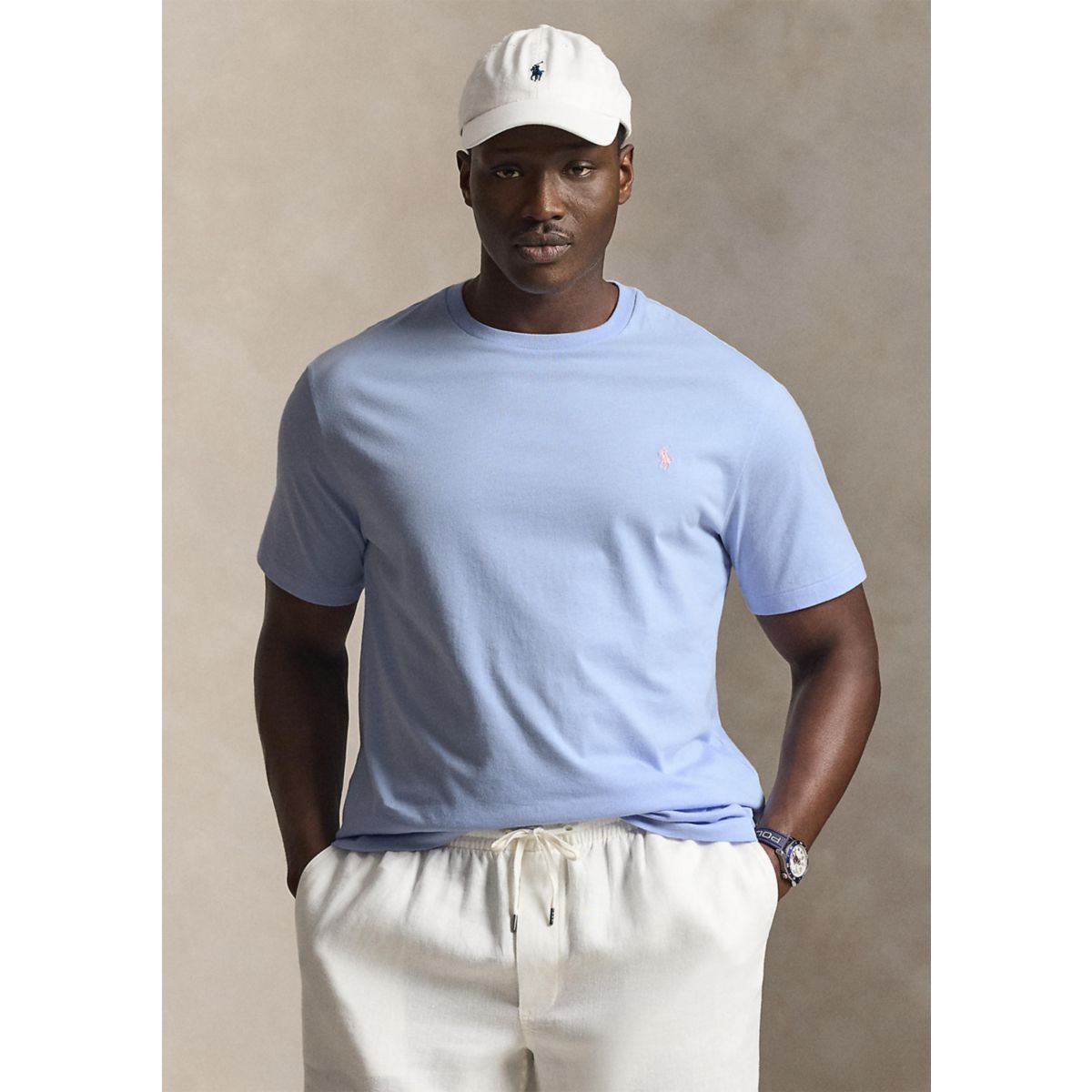 Big & Tall Jersey Crewneck T-Shirt - 7