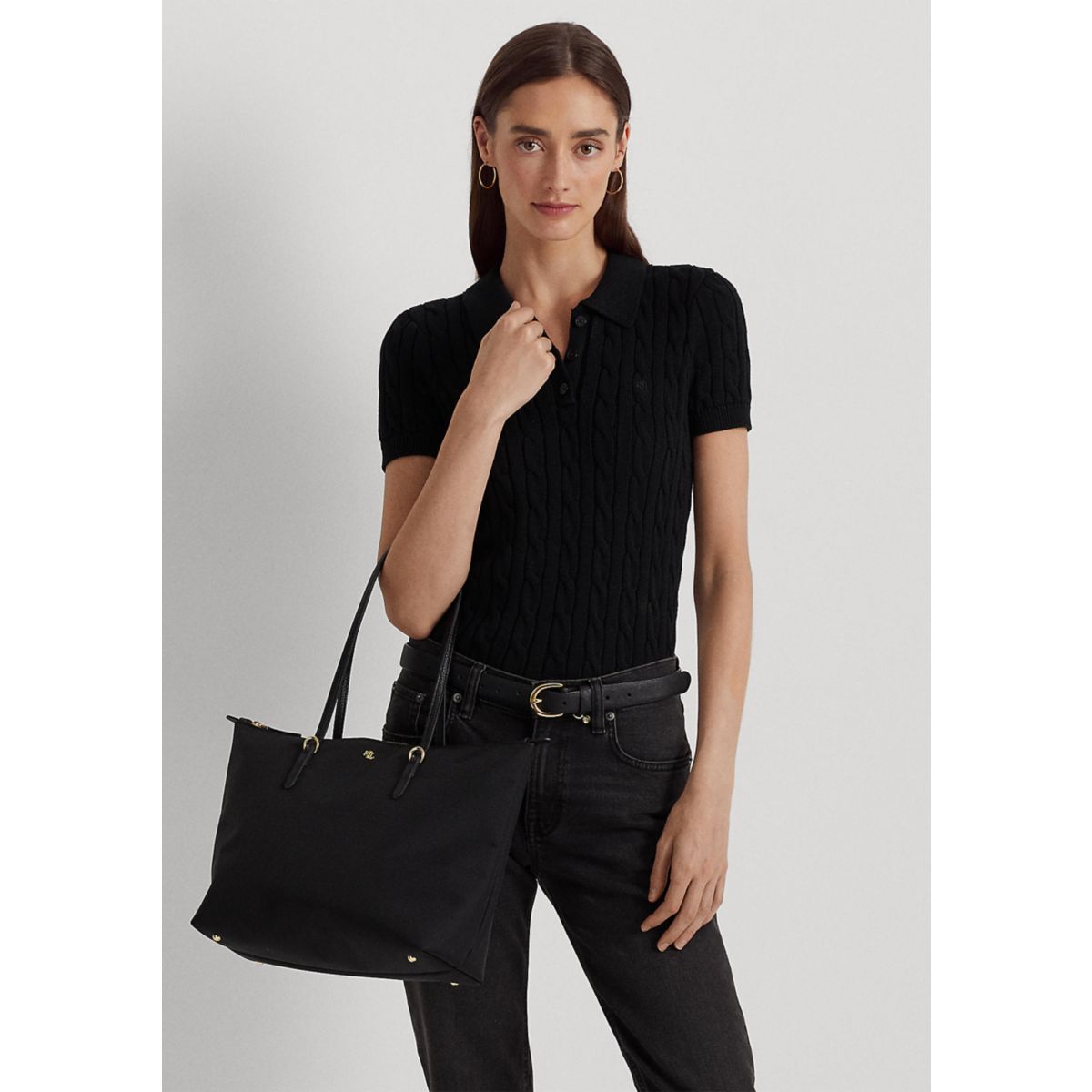Nylon Medium Keaton Tote - 1