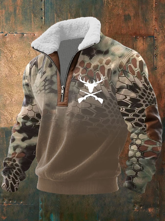 Sudadera Western estampado casual para hombre