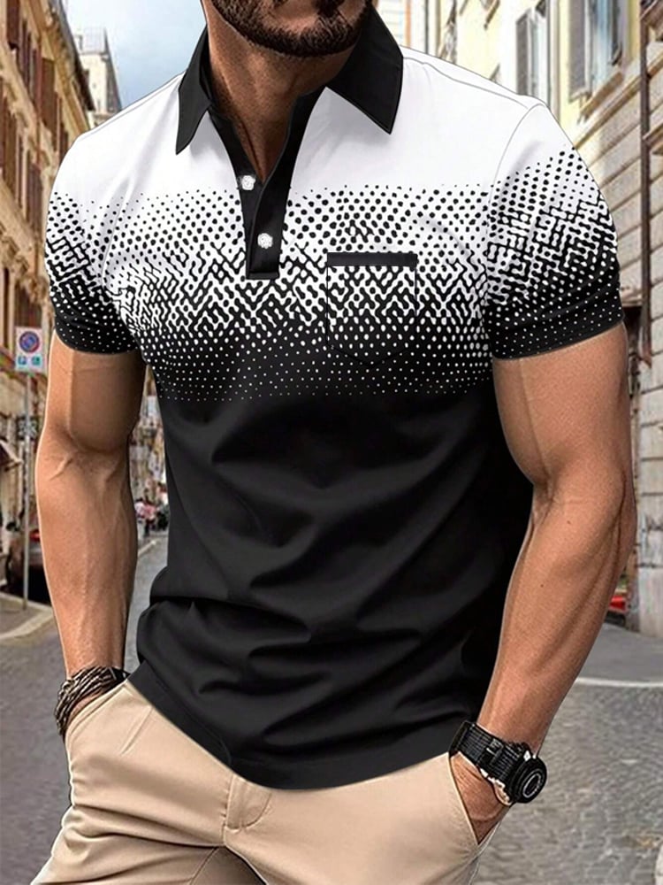 Camisa casual ejecutivo de moda polos para hombre
