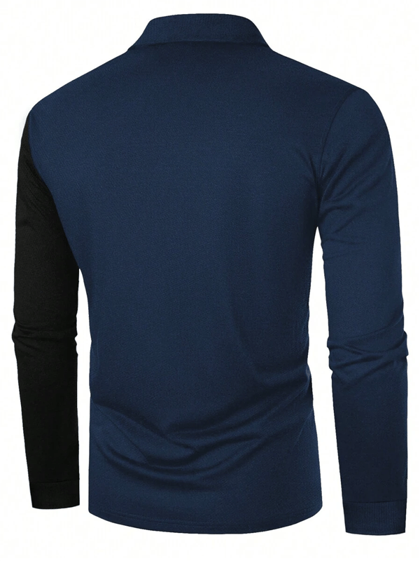 Camisa casual ejecutivo de moda polos para hombre
