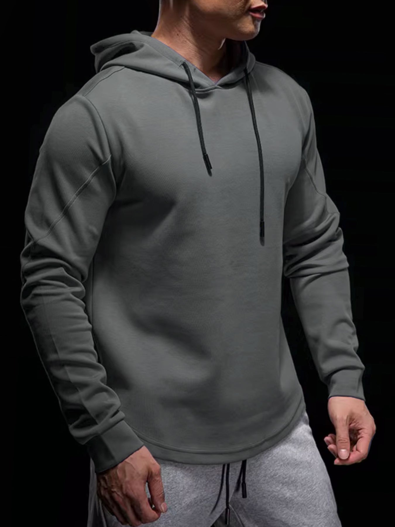 Sudadera CozySpacer Curve Hem con gorrasucha