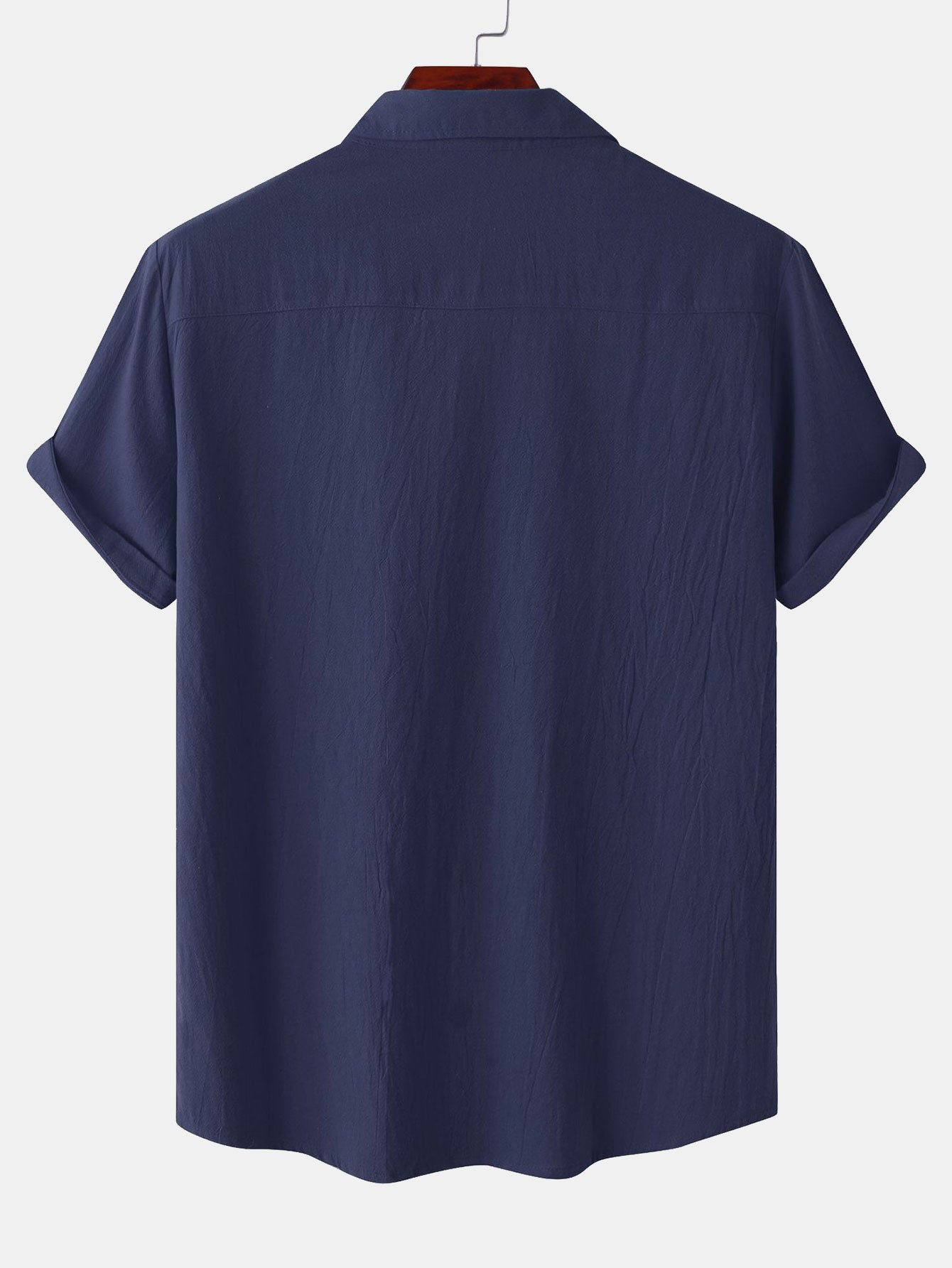 Camisa Man Button Up With Patch Pockets