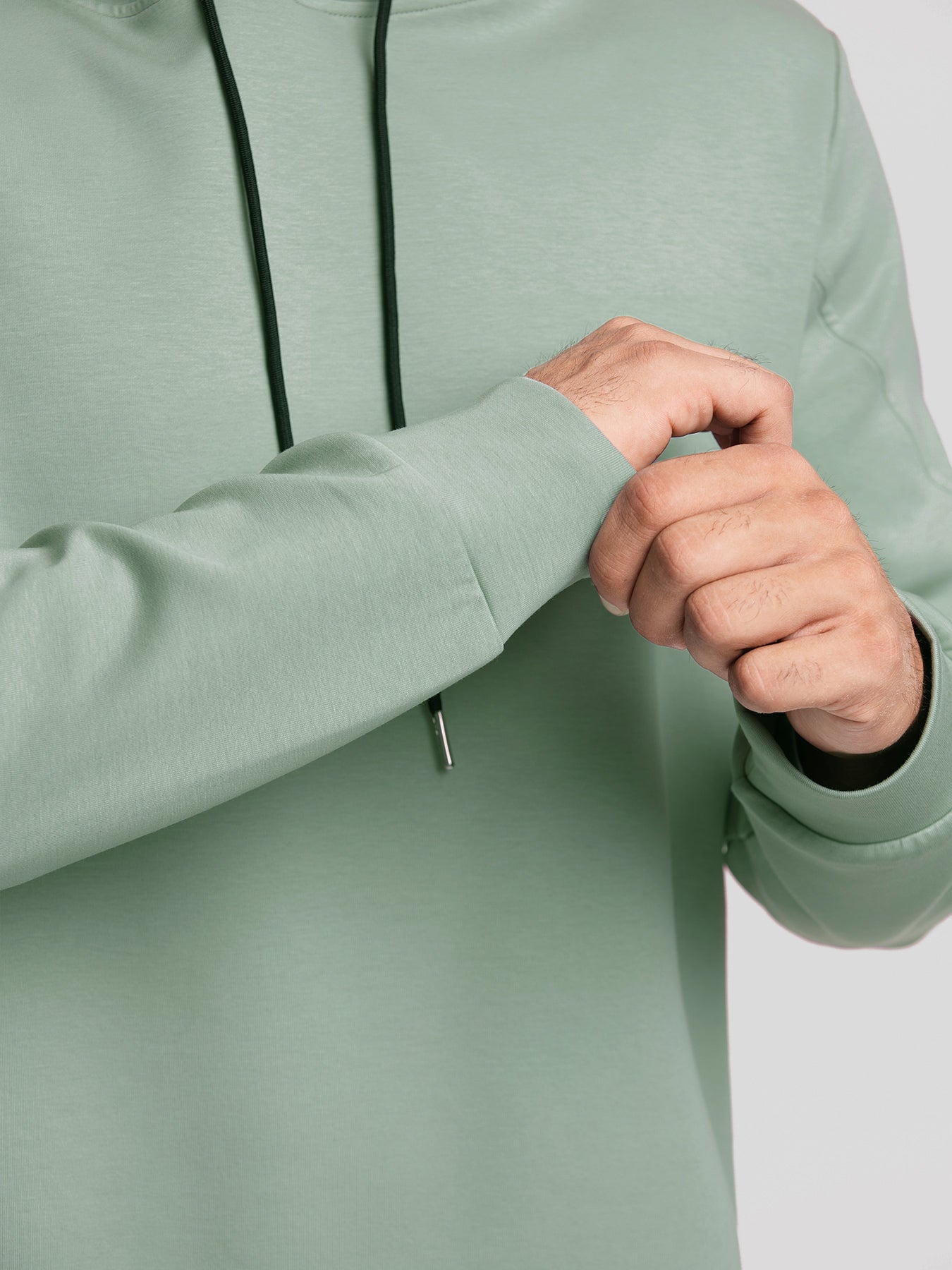 Sudadera CozySpacer Curve Hem con gorrasucha