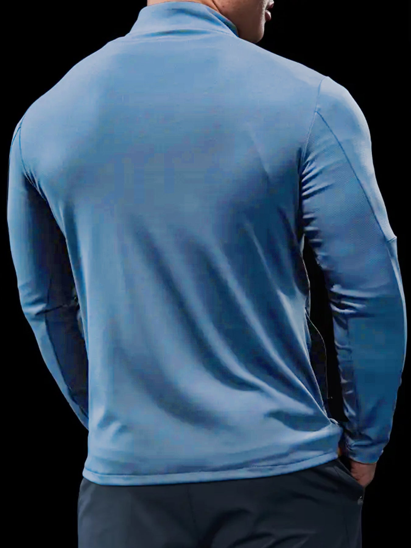 Chaqueta SmoothBlend Quick Dry Stand cuello Sports Fitness