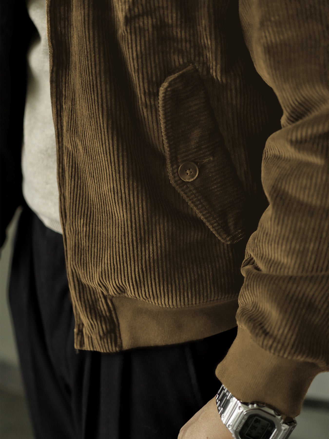 Chaqueta pana Harrington