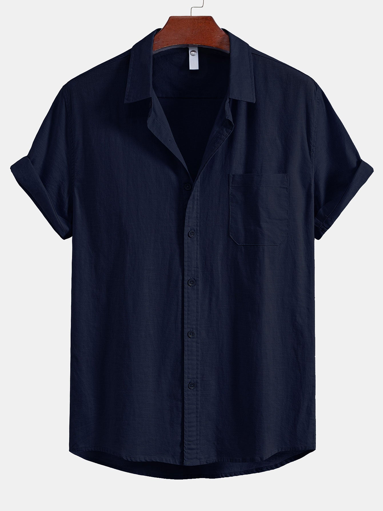 Camisa de lino Pocket Button Up