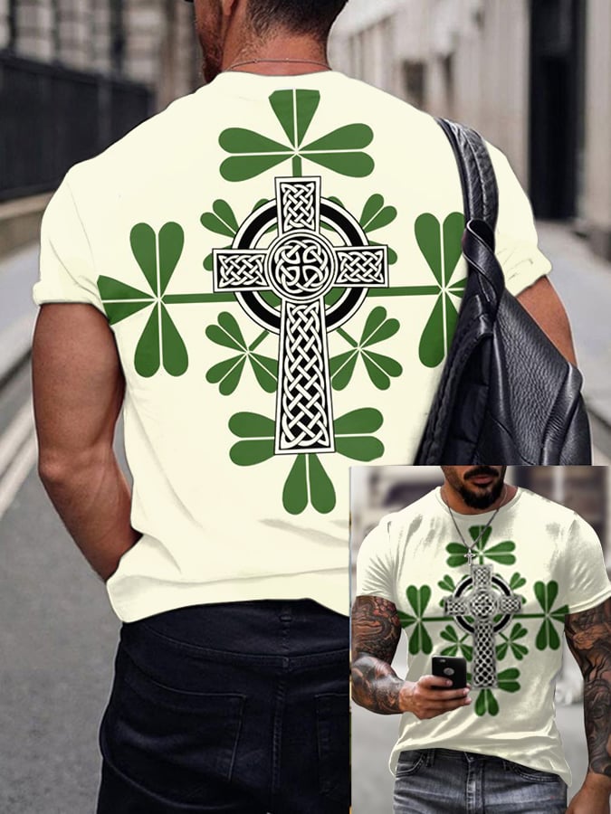 Camiseta St. Patrick's Day estampado para hombre