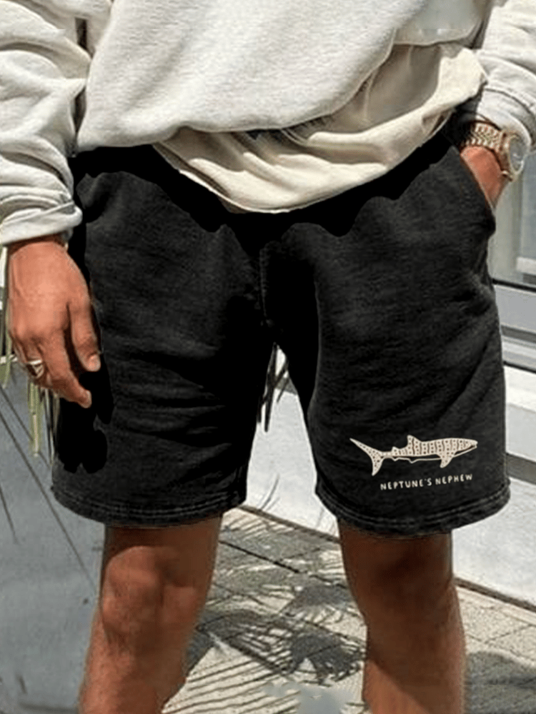 Shorts casual ethnic style para hombre