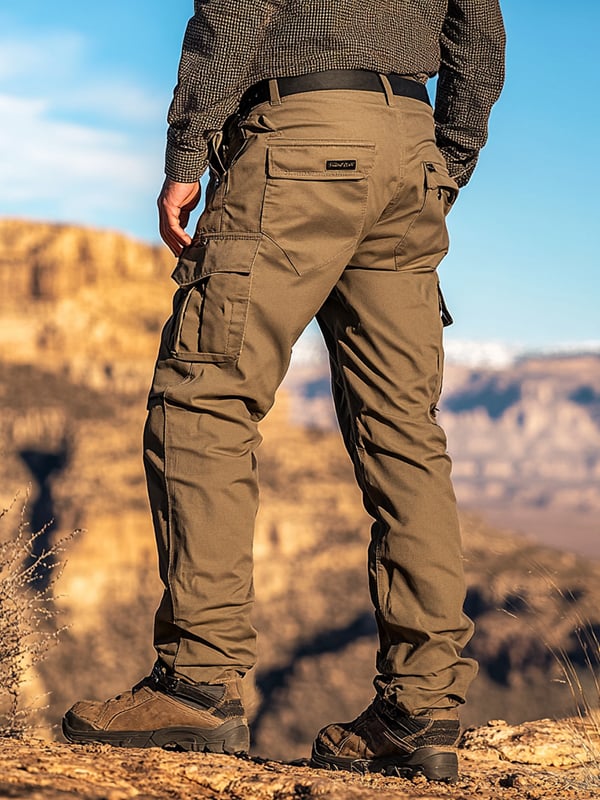 Vintage Multi-bolsillo para exterior Overalls para hombre