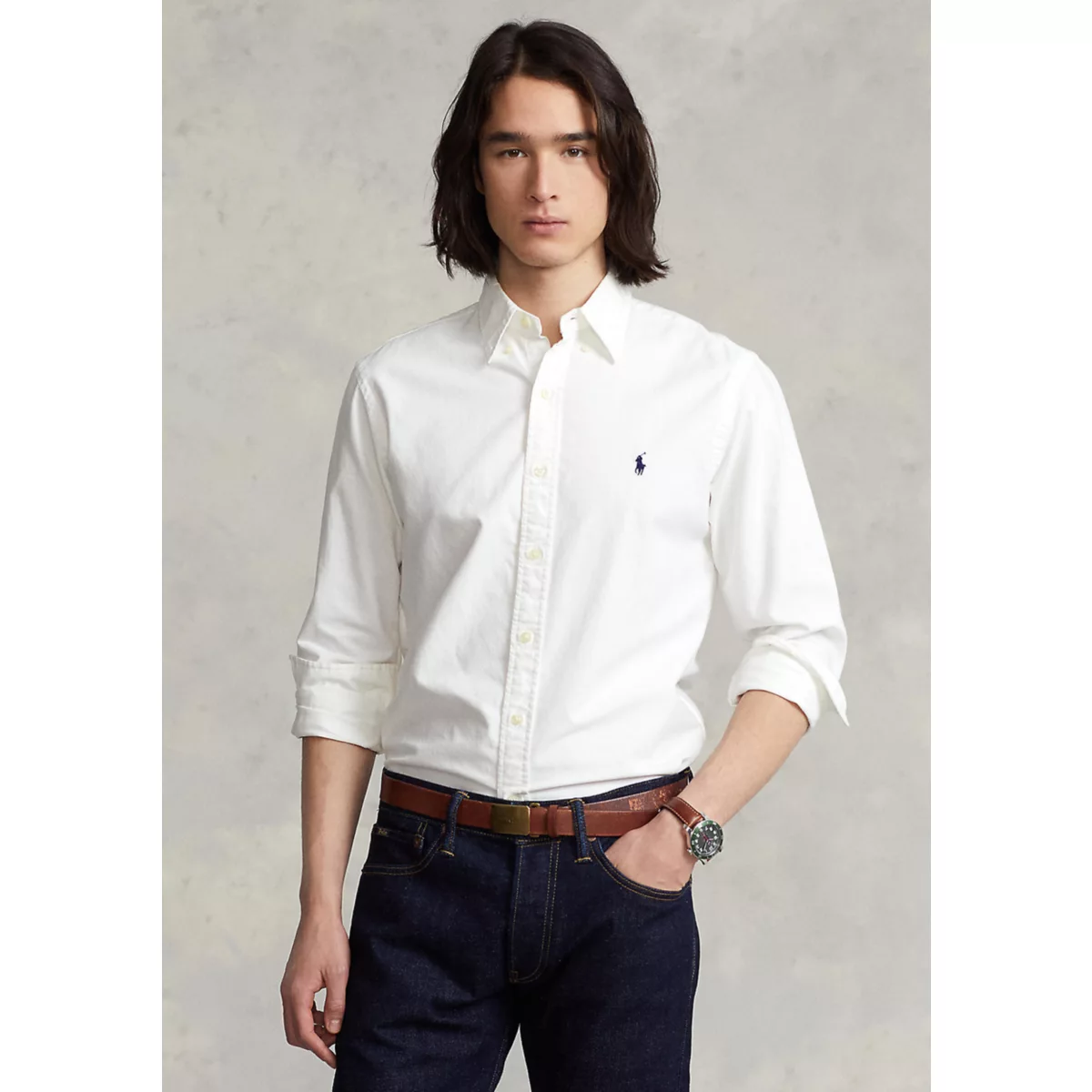 Classic Fit Oxford Shirt - 7