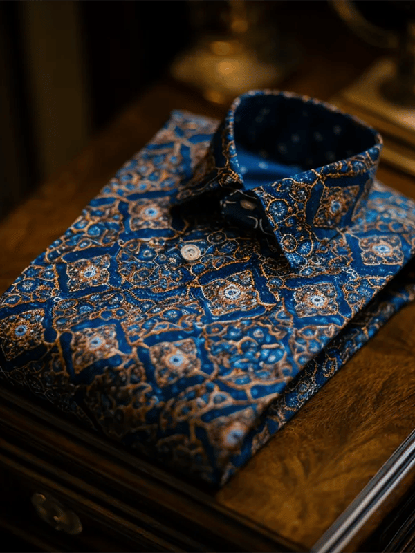 Camisa de lujo Gorgeous de manga larga para hombre