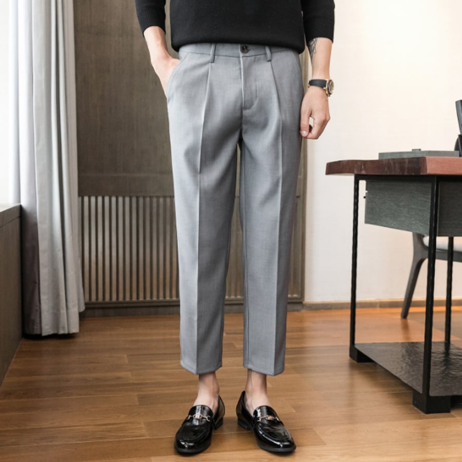 Ejecutivo Style casual Trousers para hombre