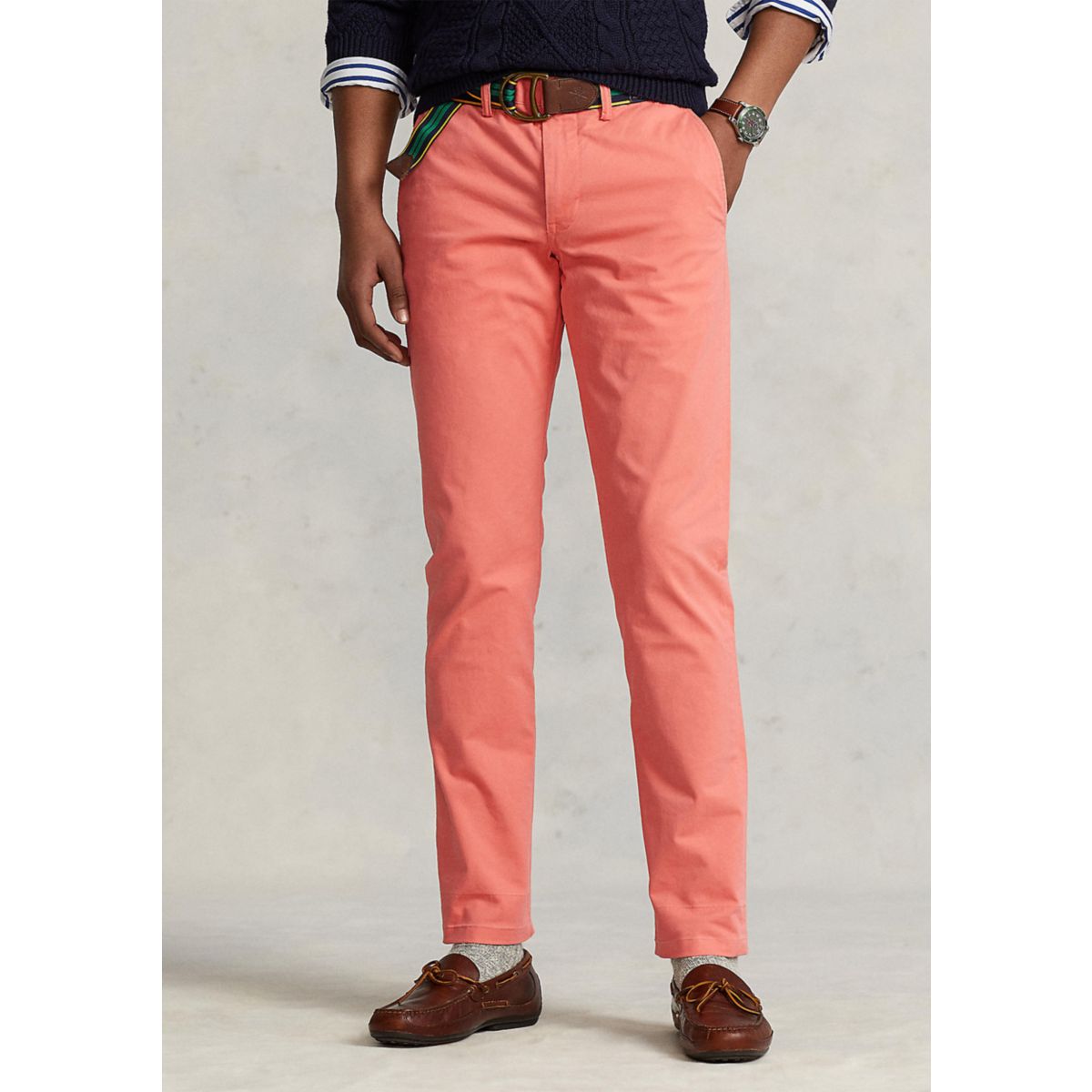 Stretch Straight Fit Chino - 1