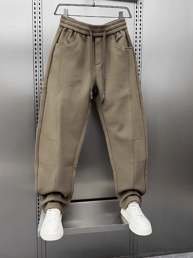Pantalón polar casual para hombre