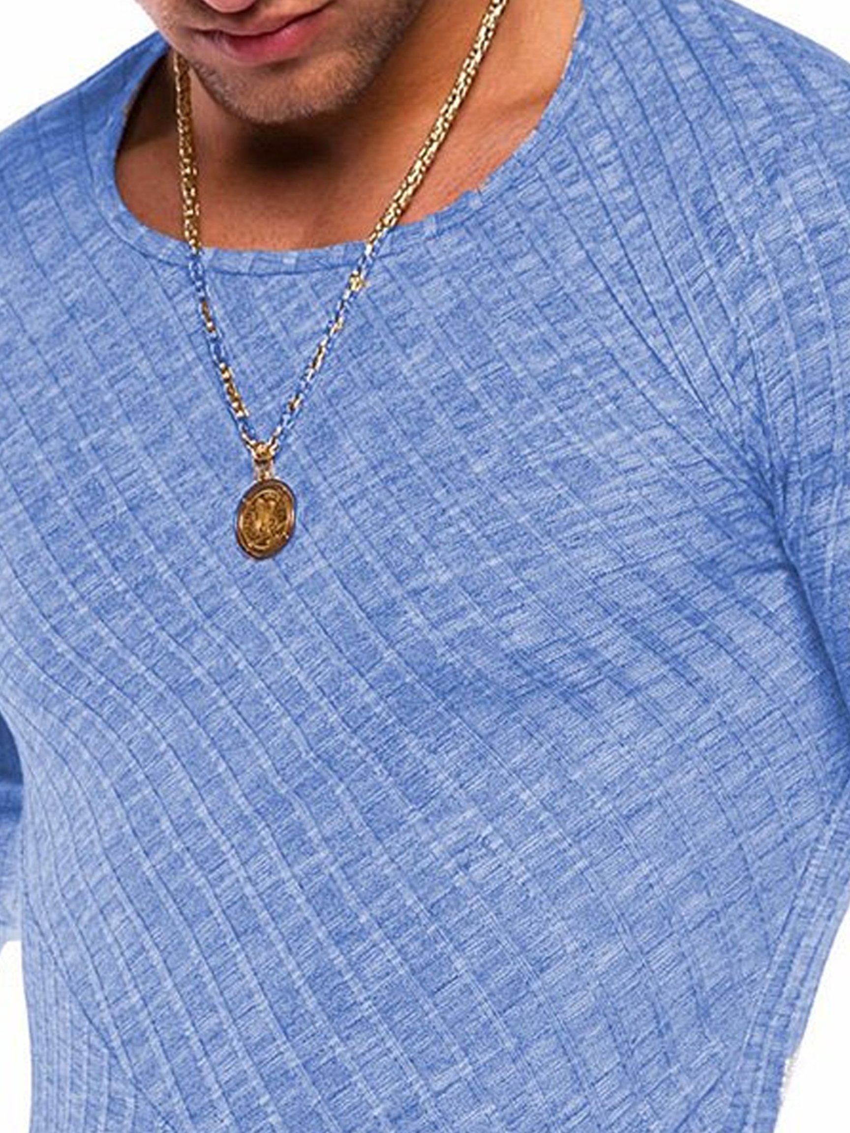 Camiseta casual and Comfortable Patchpara trabajo de manga larga para hombre