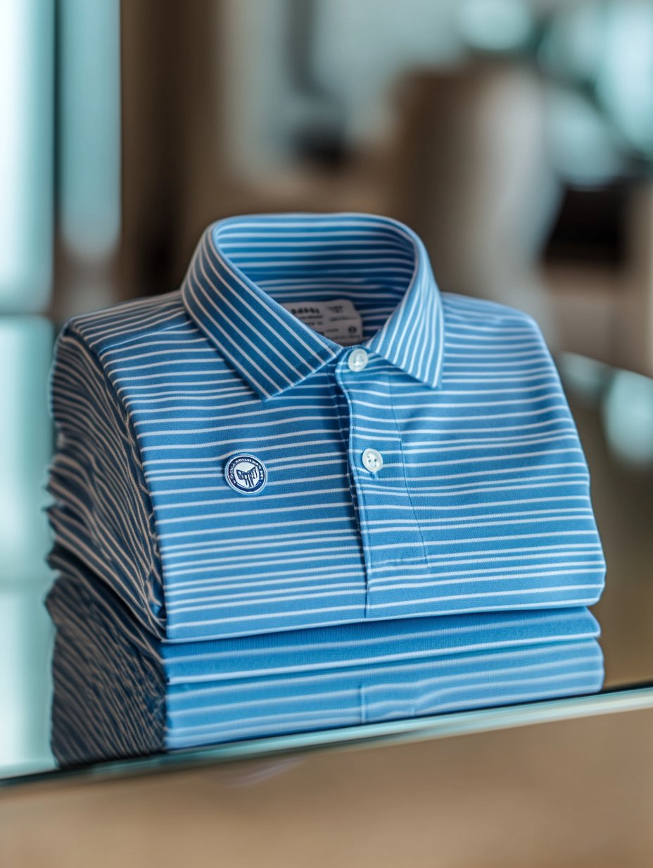 Camisa polo ejecutivo Button de manga corta para hombre