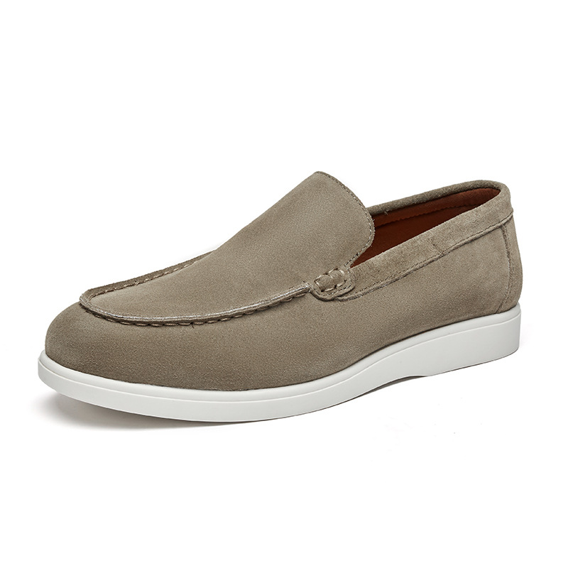 Mocasines British Style Suede Leather Nubuck para hombre