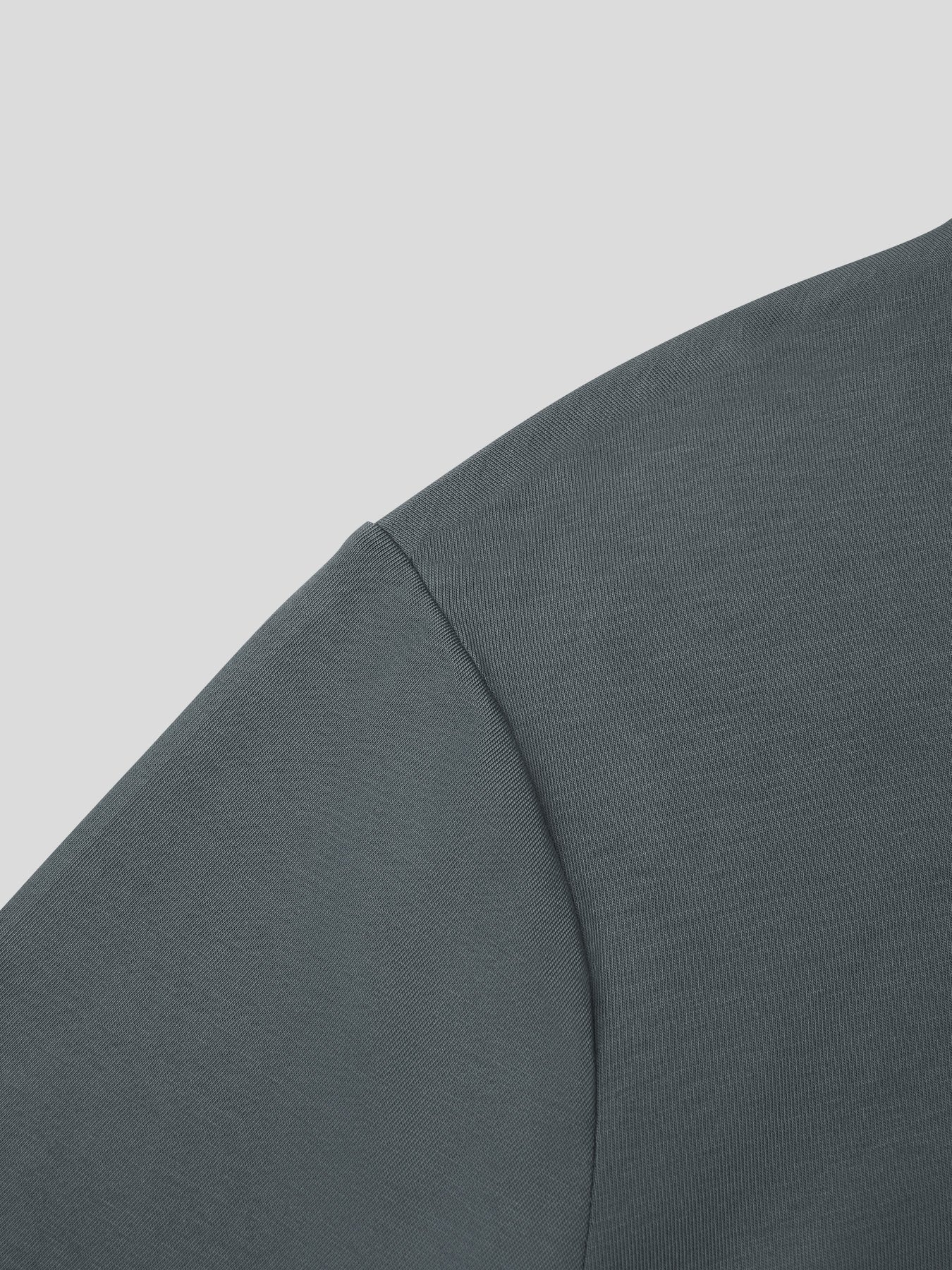 StaySmooth de manga larga Curve Hem Tee:clásico Fit