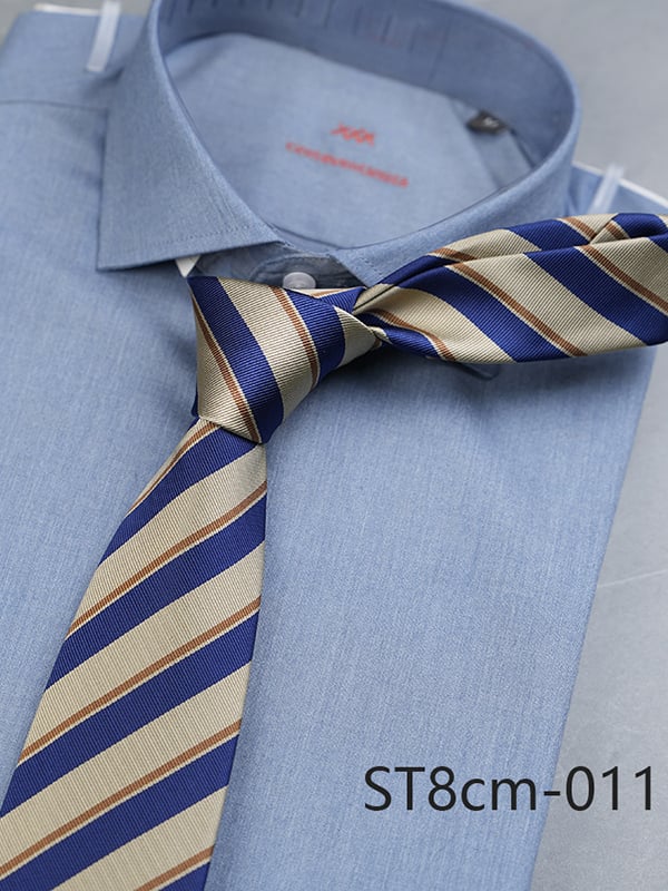 Camisa retro Gentleman Wedding Busines Tie para hombre