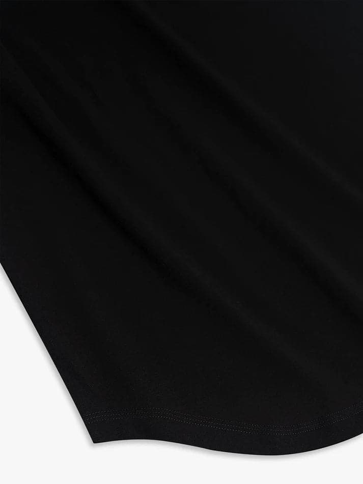 StaySmooth de manga larga Hooded Drop-Cut Tee