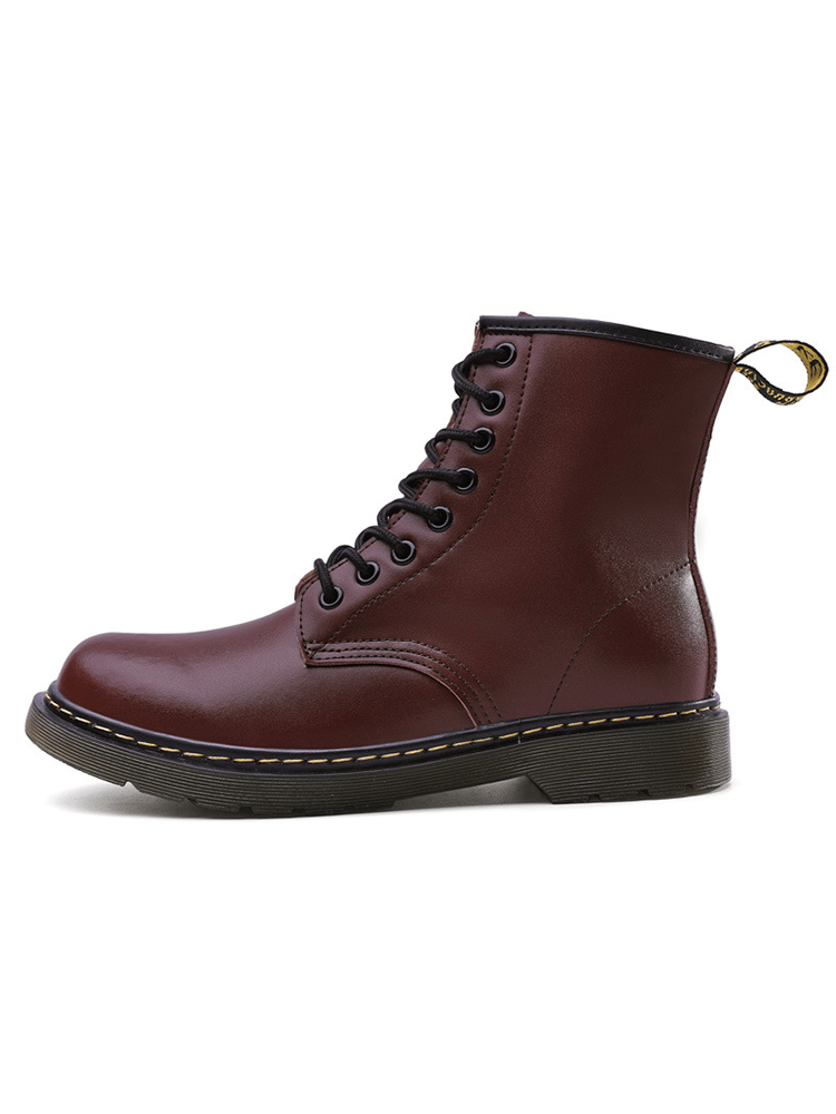 Botas vintage para exterior thick cuero Martin