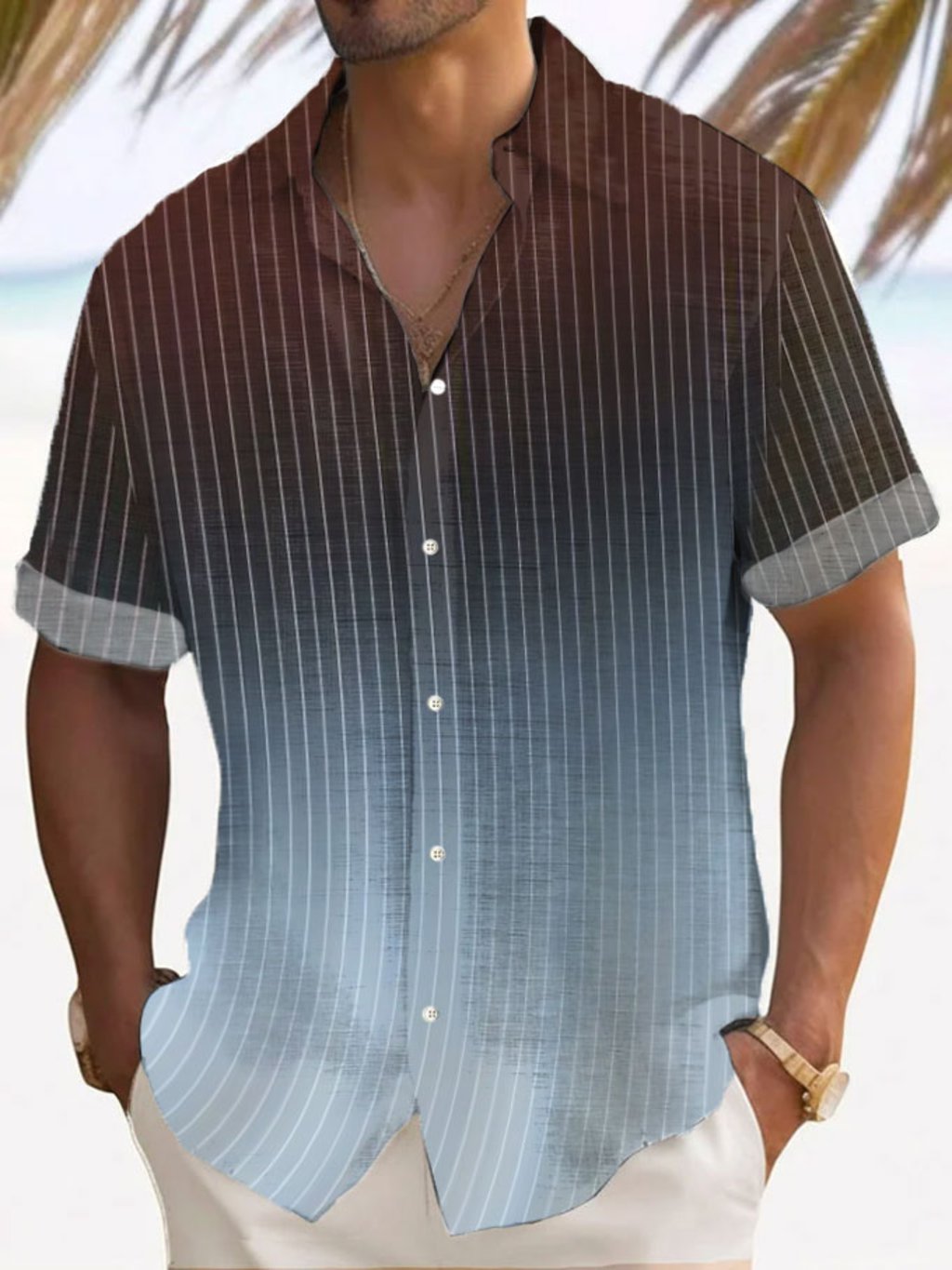 Resort Style Princamiseta para hombre