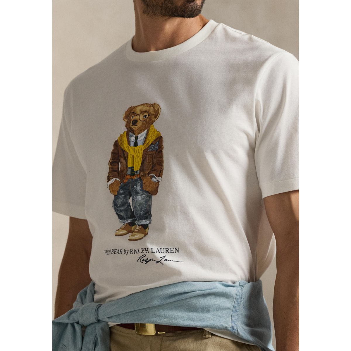 Big & Tall Polo Bear Jersey T-Shirt - 3