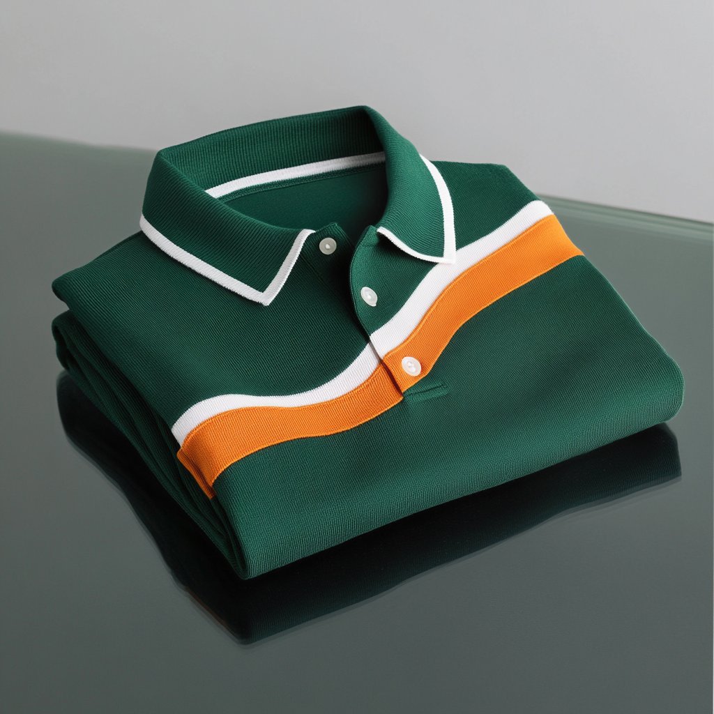 Camisa polo ejecutivo casual Button de manga corta para hombre