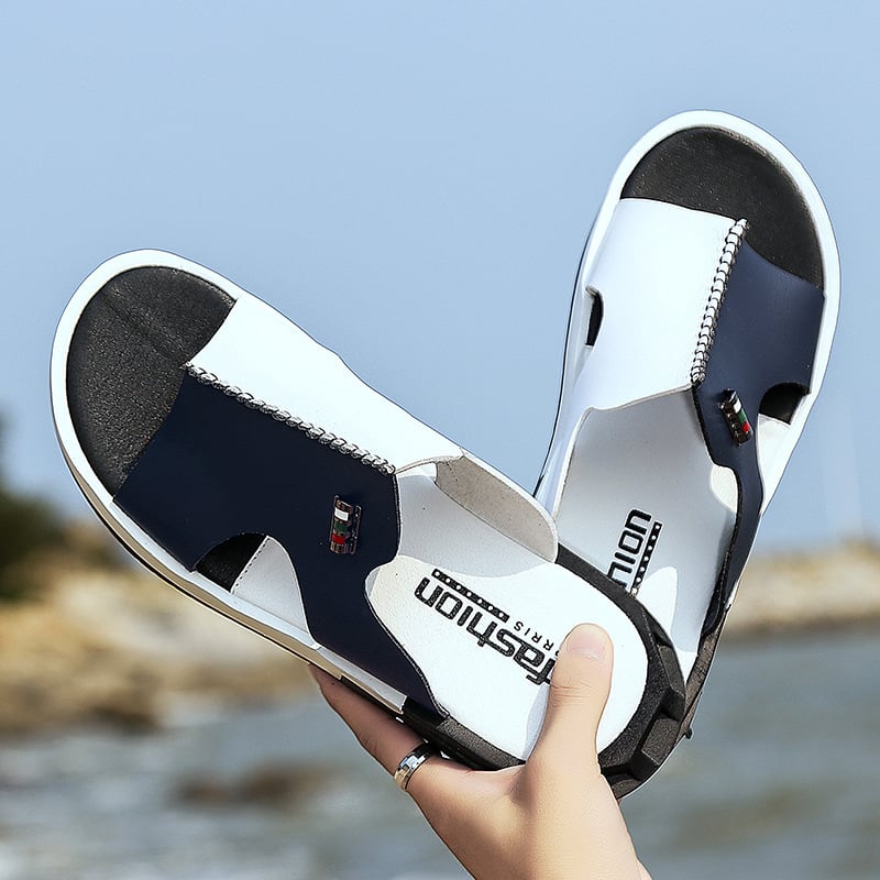 para hombre Summer de moda Outerwear Trend Personality Non-Slip Slippers