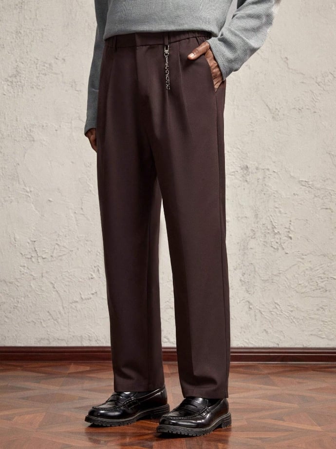 New ejecutivo Style Trousers para hombre