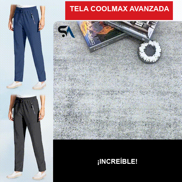Pantalón casual ultraelástico de tacto fresco para mujer · vista 9