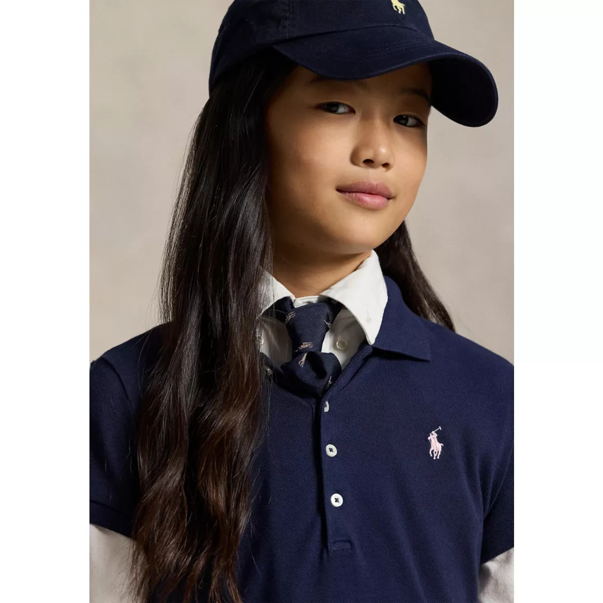 Mesh Polo Dress Girls 7-16 - 2