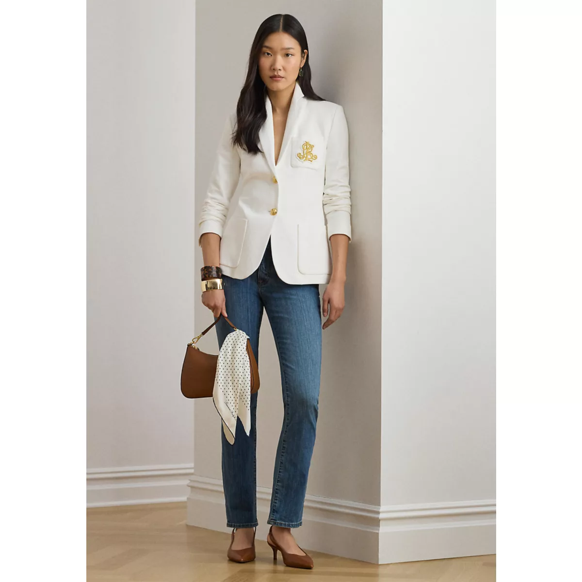 Bullion Jacquard Blazer - 4