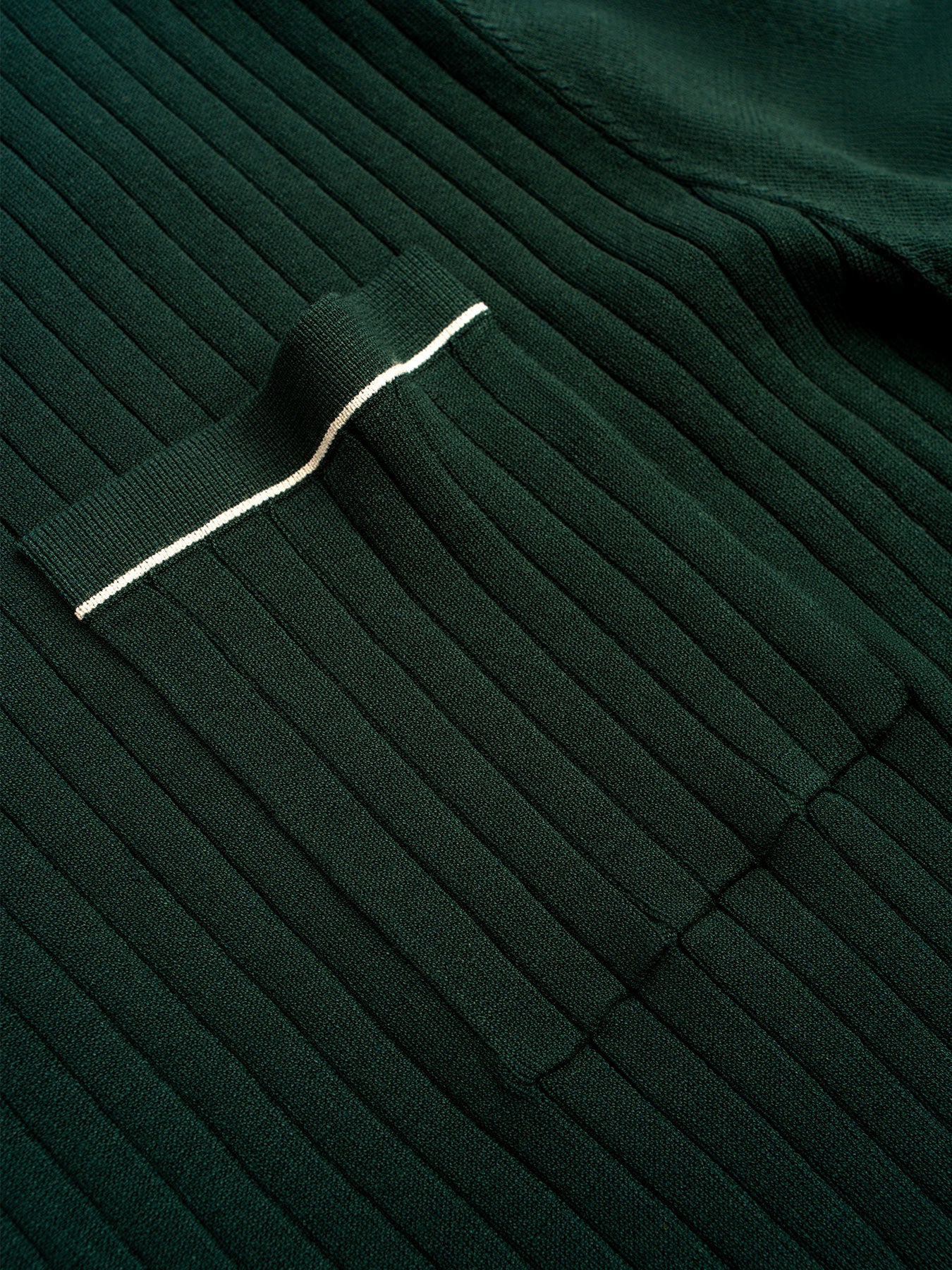 Gentletejido Contrast Color de manga corta tejidoted Polo