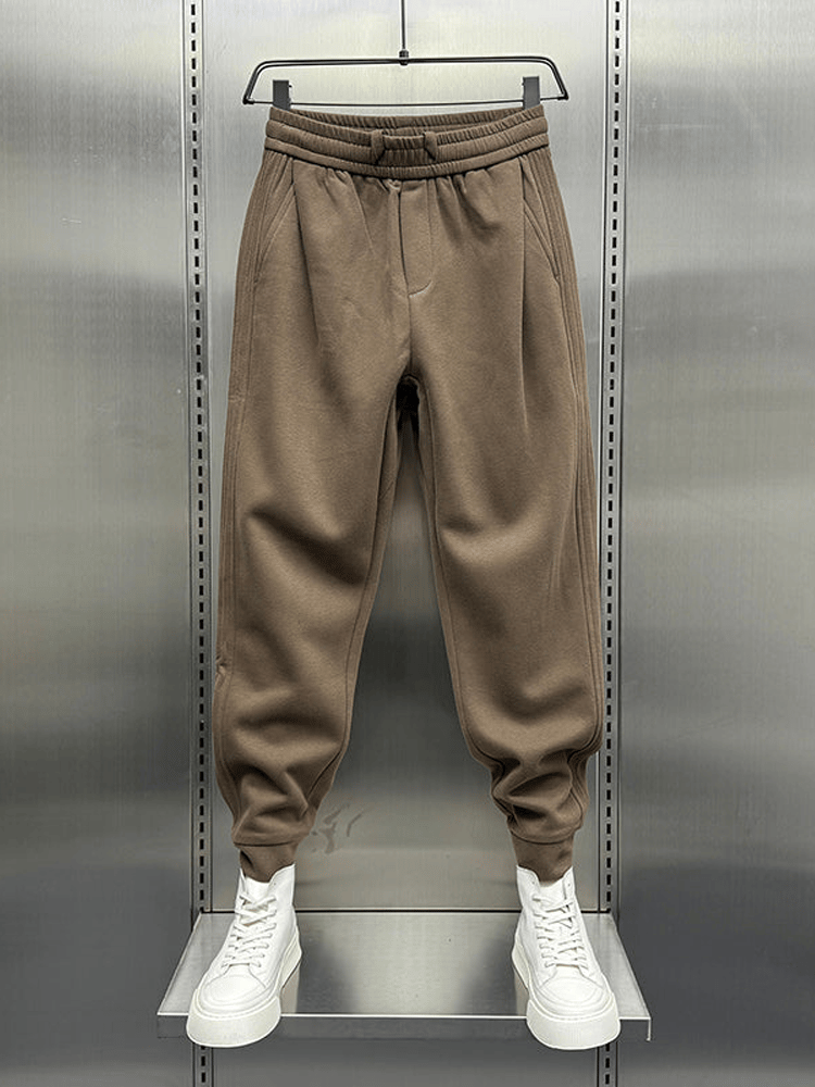 Pantalón polar casual para hombre