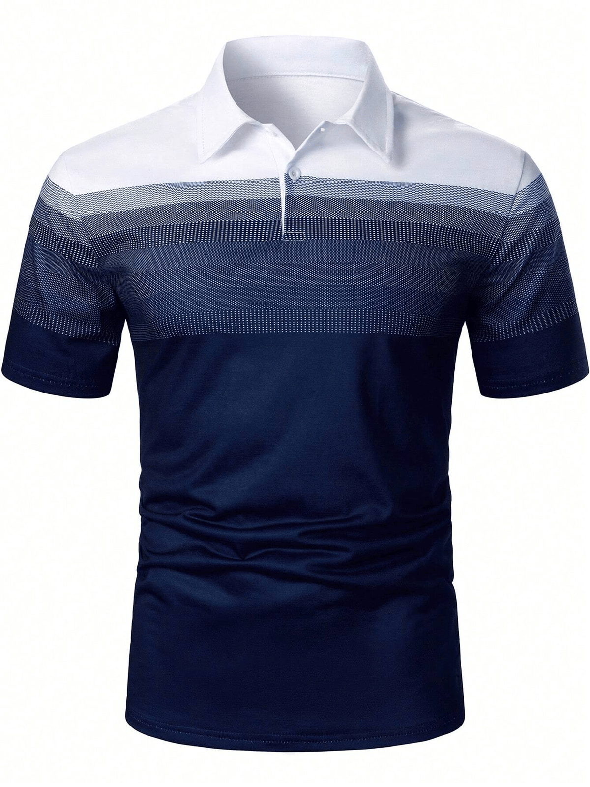Camisa casual ejecutivo de moda polos para hombre
