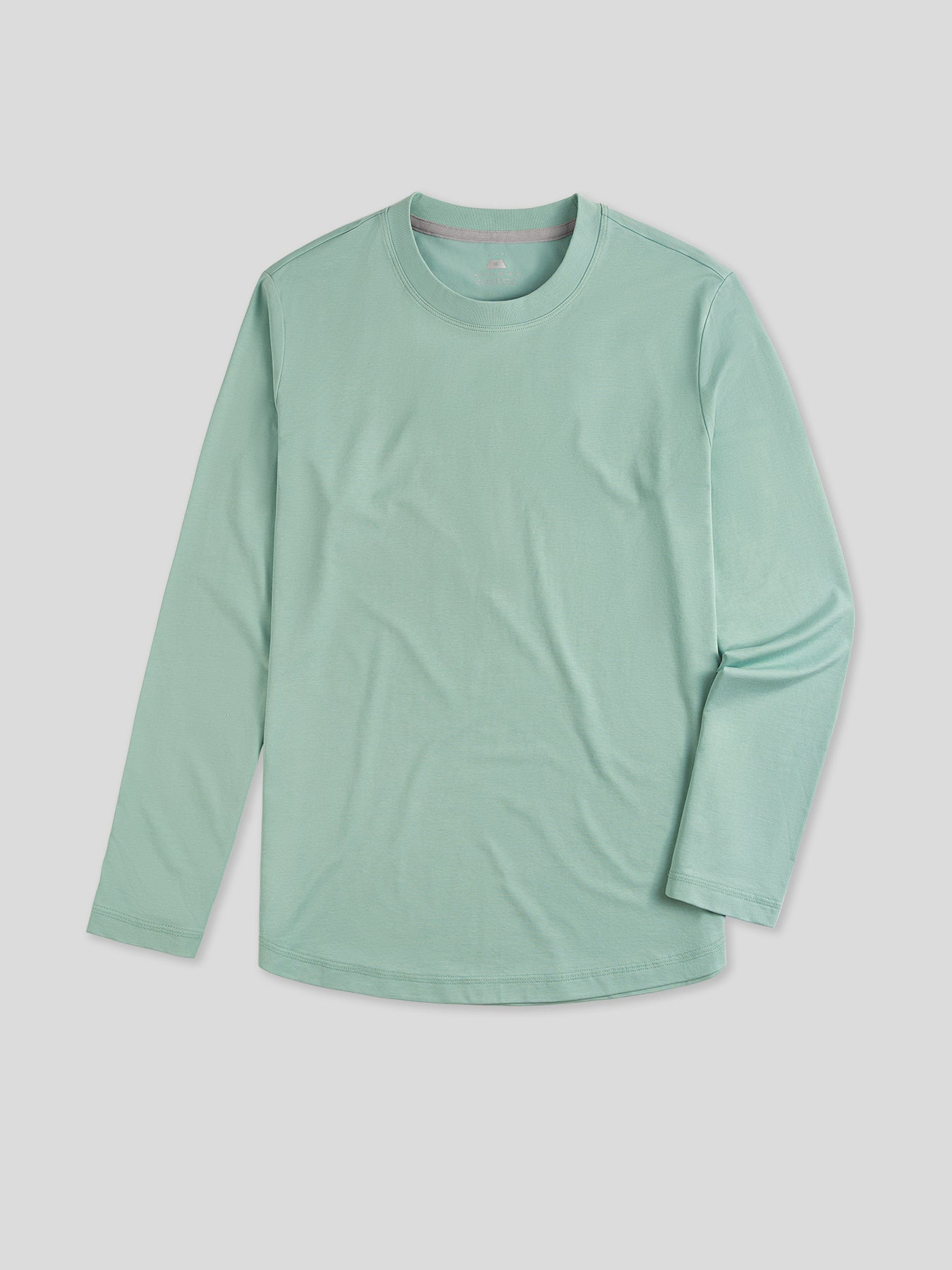 StaySmooth de corte entallado de manga larga Curve Hem Tee: 2024 New Colors