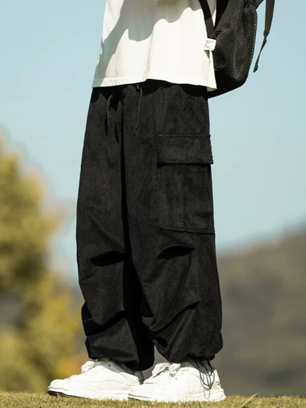 Para exterior Multi-bolsillo Waffle Overalls para hombre