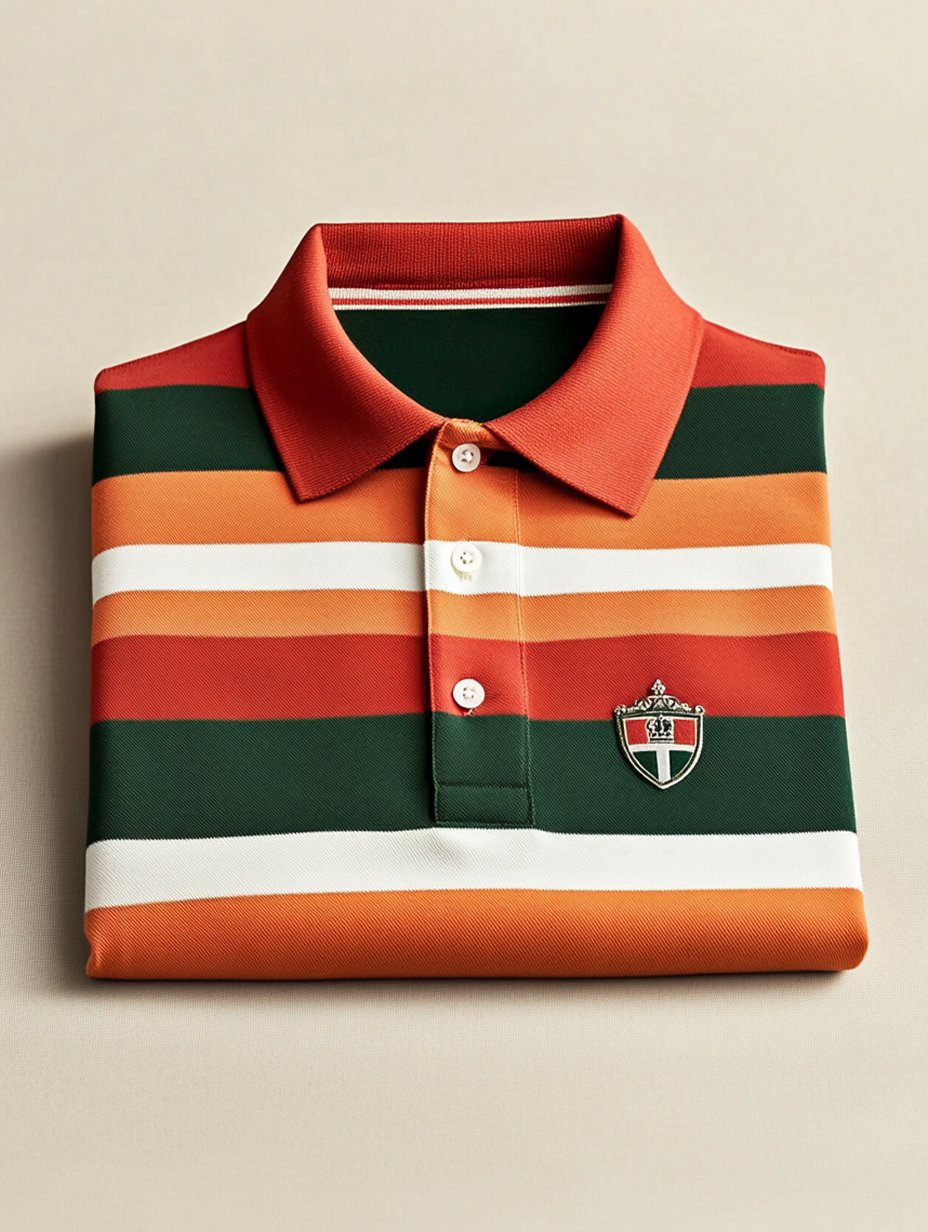 Camisa polo ejecutivo casual Artistic Button de manga corta para hombre