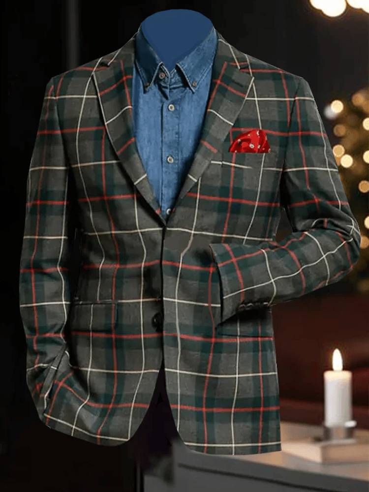 Saco Christmas Scottish diseño para hombre