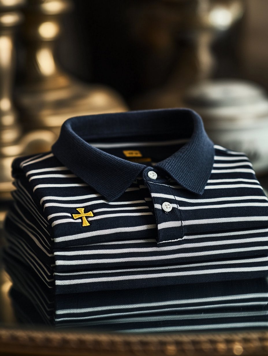 Camisa polo ejecutivo Button de manga corta para hombre