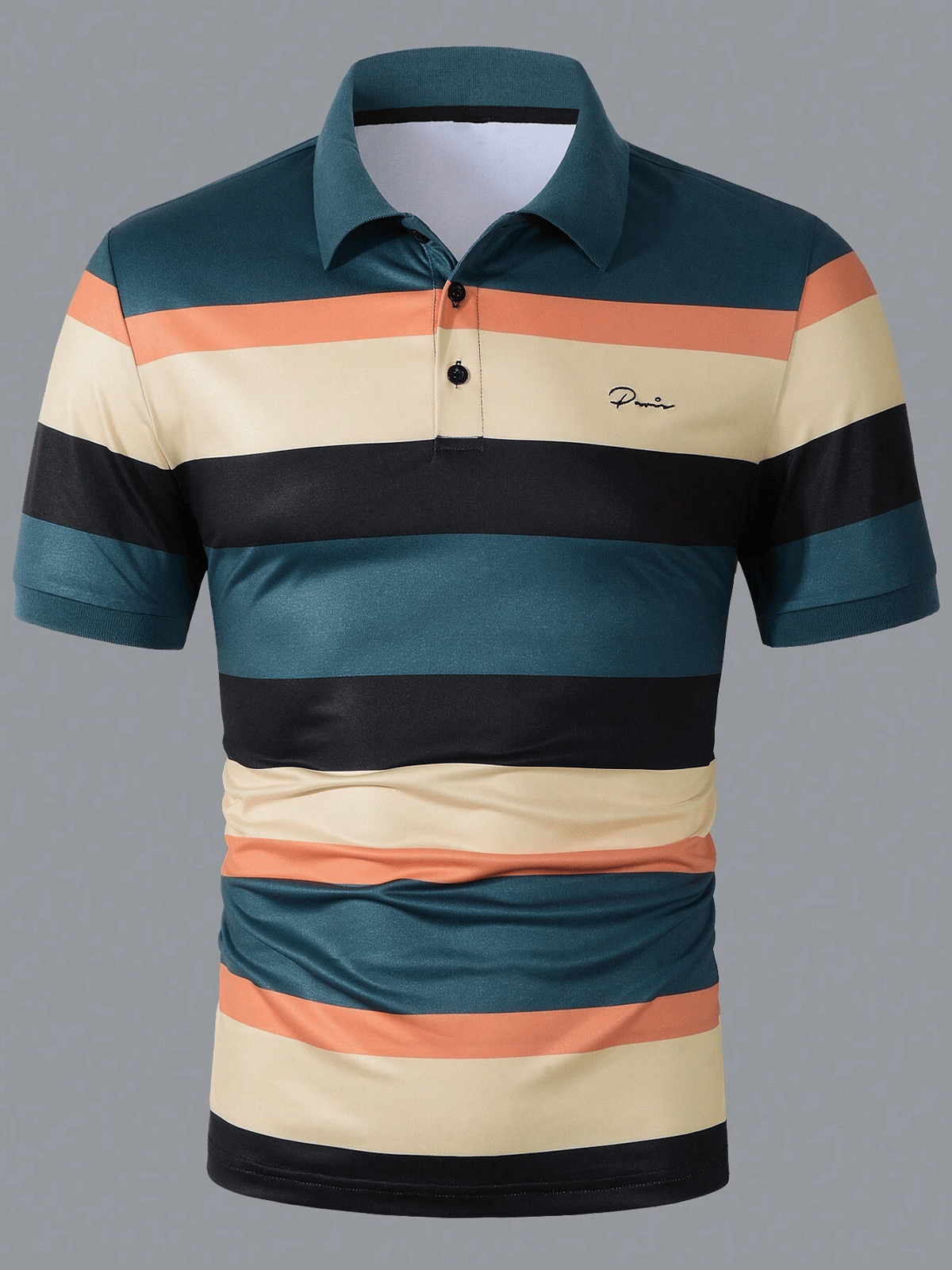 Camisa casual ejecutivo de moda polos para hombre
