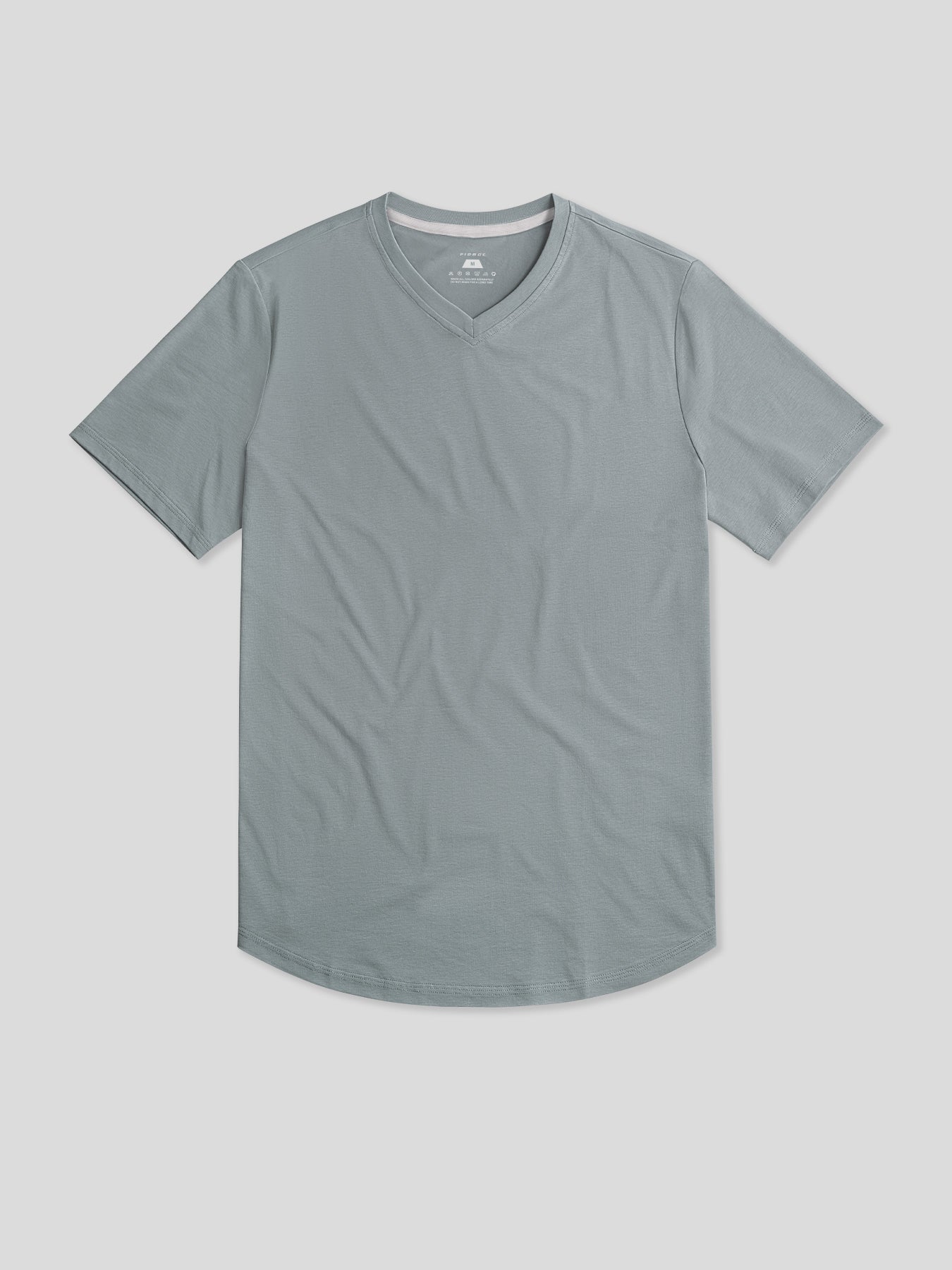 StayCool 2.0 V-neck Curve-Hem Tee: clásico Fit